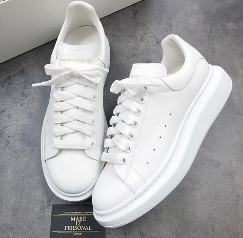 White Alexander Mcqueen Sneakers Outfit, Alexander Mcqueen Sneakers Outfit, White Alexander Mcqueen Sneakers, Mcqueen Outfit, Alexander Shoes, Black School Shoes, Shoes Alexander Mcqueen, All White Sneakers, Modest Dresses Fashion