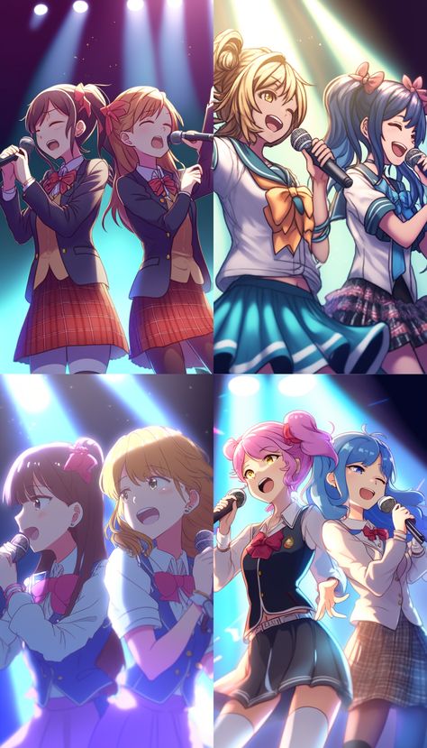 Karaoke Art Drawing, Singing Art Reference, Anime Singing Pose, Singing Reference, Singing Pose Reference, Singing Pose, Magic Things, Open Mic, Club Hairstyles