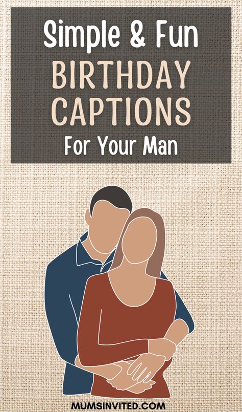 Looking for Happy Birthday captions for your man? Discover a range of special, funny, & aesthetic messages that cater to boyfriends, husbands, & sons. Perfect for 2024 & 2025, these romantic, flirty, & emotional quotes are ideal for Instagram captions or cards. Whether you're long-distance or celebrating together, these short, cute, & unique greetings will make him feel loved. Explore hilarious & heartfelt birthday wishes that are perfect for any guy in your life. Husband Quotes For Birthday, Insta Caption For Husband Birthday, Card Ideas For Husband Birthday, Funny Boyfriend Birthday Quotes, Birthday Wishes Ideas For Husband, Captions For Boyfriends Birthday, Husband Birthday Wishes Quotes, Happy Birthday To My Man Love, Flirty Happy Birthday For Him