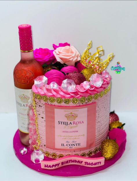 Wine Birthday Cake Ideas For Women, Garter Tattoos For Women, Jeep Tattoos For Women, Wine Theme Cakes, Jeep Tattoos, Diva Birthday Cakes, Birthday Cake Wine, Alcohol Cakes, Garter Tattoos