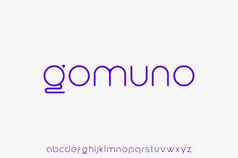 Modern Fonts, Monogram Logo, Cool Fonts, Lowercase A, Vimeo Logo, Vector Logo, Premium Vector, Alphabet, Tech Company Logos