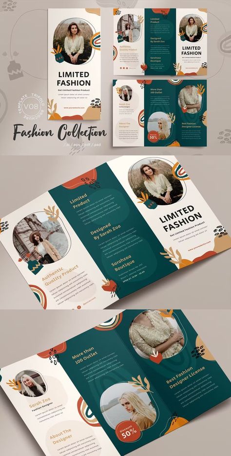 Brochure Layout Design Trifold, Creative Trifold Brochure, Graphic Designer Brochure, Broucher Design Creative Ideas, Pamphlet Design Layout, Pamphlet Design Creative, Trifold Brochure Design Creative, Brochure Design Creative Graphics, Brochure Design Layout Templates