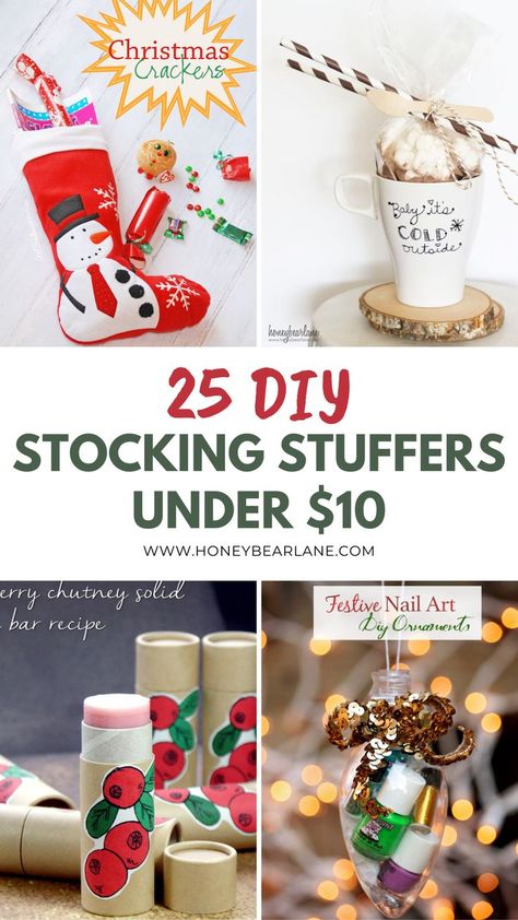 Here is a list of some great last minute DIY stocking stuffers! These would also work great as gifts for friends, co-workers, neighbors, teachers, whatever! Diy Stocking, Diy Stocking Stuffers, Diy Stockings, Festive Nail Art, Christmas Crackers, Co Workers, Great Ideas, Gift Ideas For Men, Favorite Pins