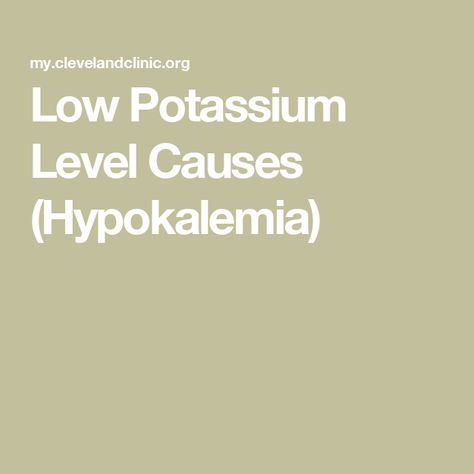 Low Potassium Level Causes (Hypokalemia) Low Potassium Symptoms, Extreme Tiredness, Low Magnesium, Rare Disorders, Muscle Twitching, Muscle Weakness, Healthy Digestive System, Cleveland Clinic, Excessive Sweating