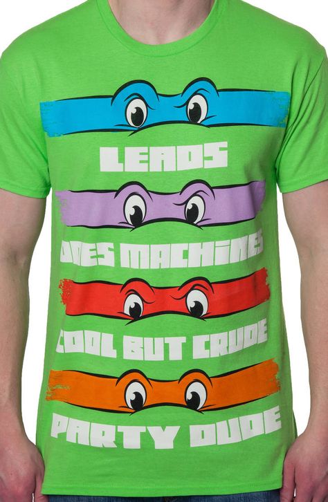 Ninja Turtle Theme Song TMNT Men's T-Shirt Tmnt Room, Teenage Mutant Ninja Turtles Shirt, Ninja Turtle Theme, Ninja Turtle Shirt, Ninja Mask, Cowabunga Dude, Turtle Theme, Ninja Party, Turtle Love