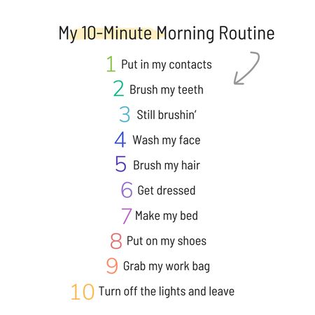 I Get Ready for Work in 10 Minutes Every Morning—Here's How Getting Ready For Work Routine, Get Ready For Work Routine, Get Ready For Work, Easy Morning Routine, Working In An Office, Routine Ideas, My Morning Routine, Work Makeup, Skin Natural Remedies