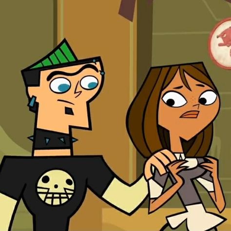 Courtney And Duncan, Courtney Tdi, Duncan And Courtney, Duncan Total Drama, Drama Total, Drama Island, Silly Faces, Total Drama Island, Total Drama