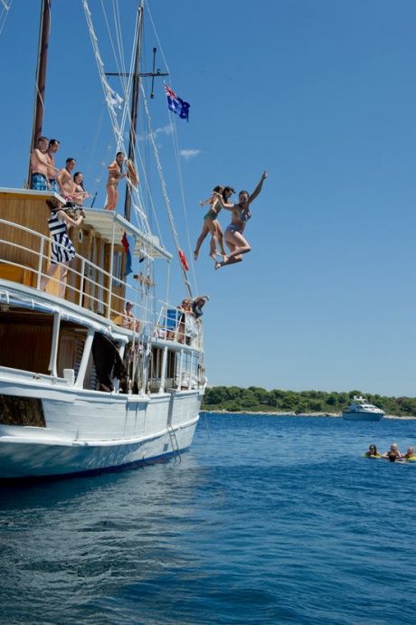 Croatia Party, Sailing Croatia, Yacht Week, Party Boat, Sailing Holidays, Dalmatian Coast, Croatia Holiday, Boat Cruise, Cruise Boat