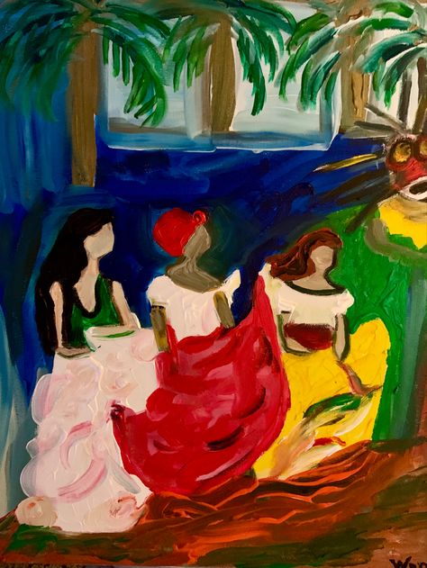 Afro Puerto Rican Art, Bomba Puerto Rico, Puerto Rican Culture Aesthetic, Puerto Rican Aesthetic, Puerto Rican Art, Bathroom Paintings, Puerto Rico Art, Puerto Rican Culture, Artistic Style