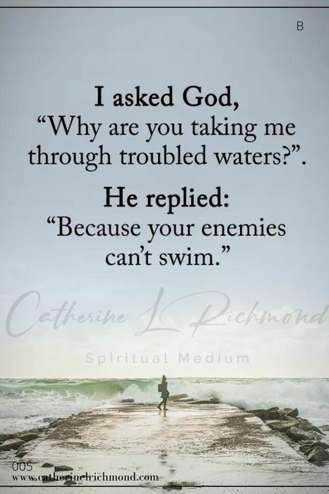 I asked God, "Why are you taking me through troubled waters?" I Will Not Water Myself Down Quotes, Water Blessings, Be Water My Friend, Hand Tatto, Water Quotes, I Asked God, Down Quotes, Spiritual Medium, Gods Strength