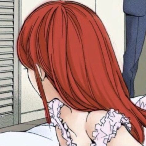 Solo Pfp Girl, Red Hair Anime, Solo Pfp, Pfp Girl, Hair Anime, Red Hair, Ginger, Red, Anime