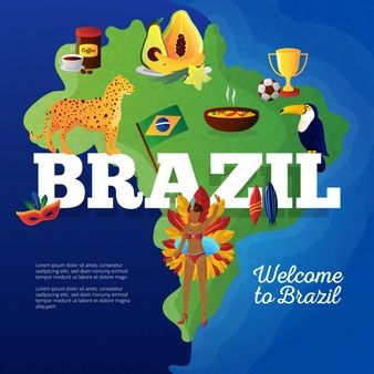 Brazil Culture, Isometric Map, Football Cups, Culture Travel, Otaku Anime, Icon Set, Anime Chibi, Graphic Resources, Seamless Patterns