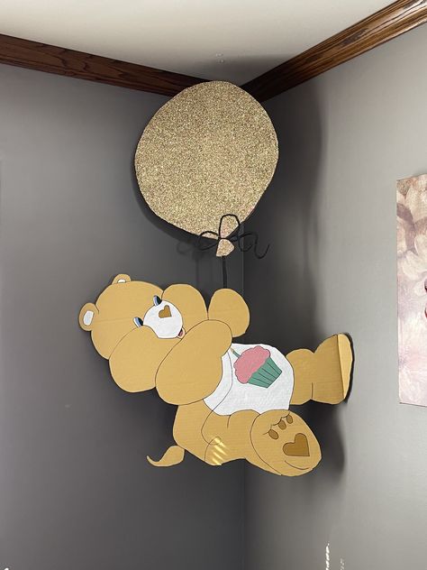 Care Bear Classroom, Care Bears Birthday Party, Care Bear Party, Care Bear Birthday, Ideas Cumpleaños, Office Themes, Baby Zimmer, Office Decorations, Bear Theme