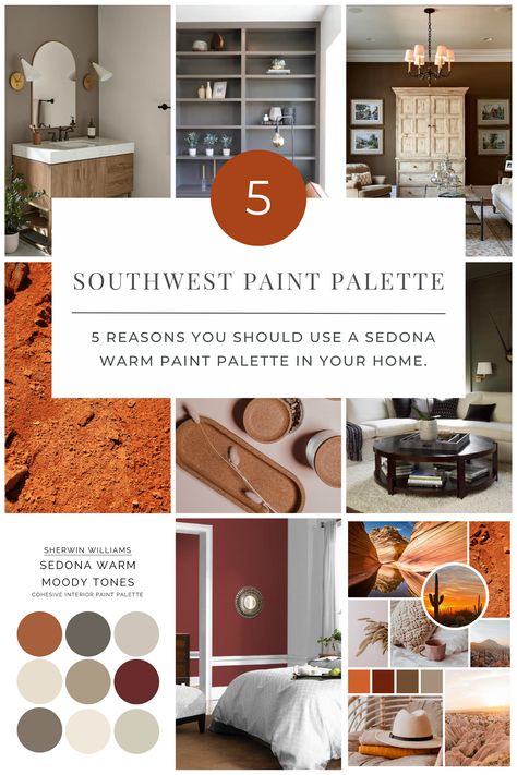 sedona paint palette, southwest paint palette, warm tones, warm paint colors Southwest Wall Colors, Southwest Paint Colors Interior, Southwestern Paint Colors, Southwest Paint Colors, Southwest Color Palette, Southwest Living Room, Southwest Interior, Southwestern Interior, Southwest Style Home