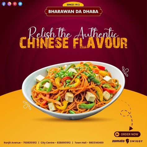 Super delicious meal to beat your hunger.... Call 7508351912 For More Details #bharawandadhaba #multicuisinerestaurant #pureveg #since1912 #worldfamous #breakfast #lunch #dinner #familydining #placestoeat #northindianfood #chinese #snacks #southindian #foodbloggers #foodbloggersindia #amritsarrestaurants #orderonline #instafoodapp Food Blog Design, Rice Ideas, Noodles Chinese, Chinese Noodle Recipes, Indo Chinese Recipes, Concert Crowd, Chinese Snacks, Cafe Posters, Food Post