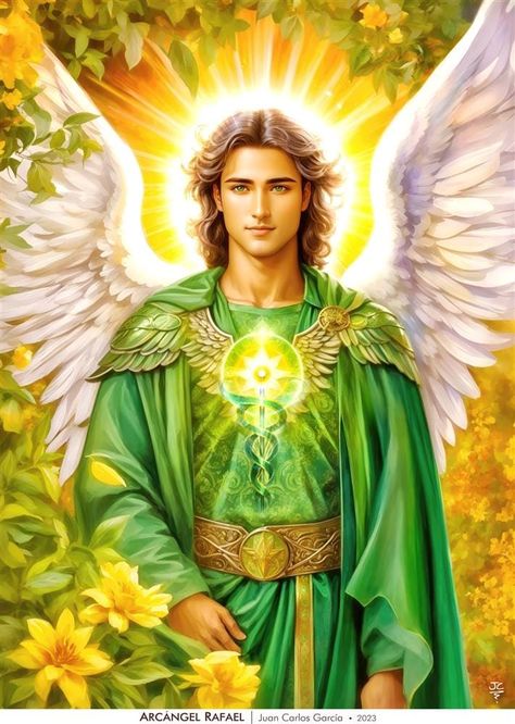 Tarot Cards Decks Beautiful, Guardian Angel Images, Guardian Angel Pictures, Male Angels, Archangel Uriel, Saint Gabriel, Angel Wall Art, Beautiful Butterfly Photography, Angel Gabriel