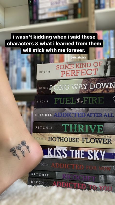 Lily Rose Tattoo, Addicted Calloway Series, Steph Bohrer, Daisy Calloway, Addicted Series, Addicted To You, Lily Rose, Way Down, Rose Tattoo