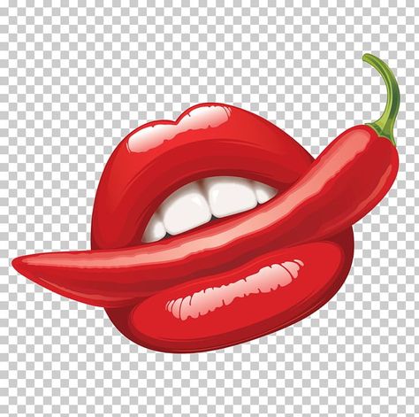 Chili Pepper Drawing, Chili Pepper Wallpaper, Bell Pepper Food Art, Cartoon Chilli Pepper, Chili Pepper Illustration, Chili Pepper Clipart, Tabasco Pepper, Lip Logo, Capsicum Annuum