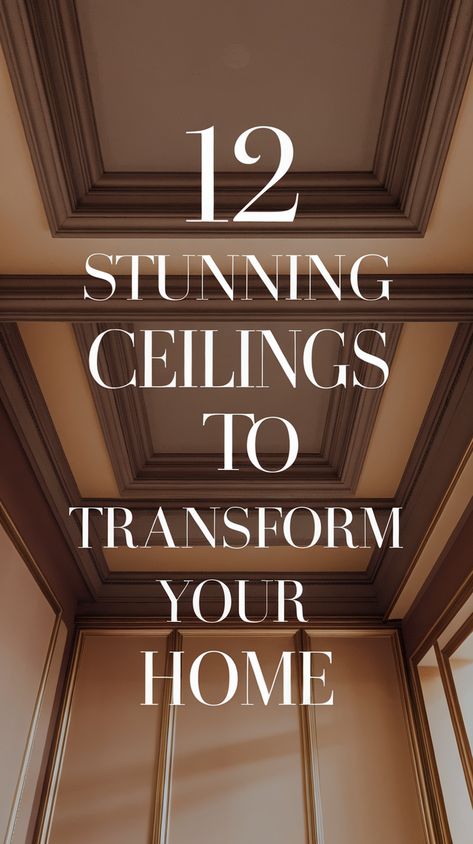 12 Stunning Statement Ceilings That Will Transform Your Home (You Won't Believe #8!) Wood Trim Ceiling Ideas, Amazing Ceiling Design, Wallpaper For Ceiling Design, Ceiling Millwork Ideas, Lattice Ceiling Ideas, Ceiling Wooden Design, Celling Decoration Ideas, Simple Ceiling Design Modern, Circular Ceiling Design