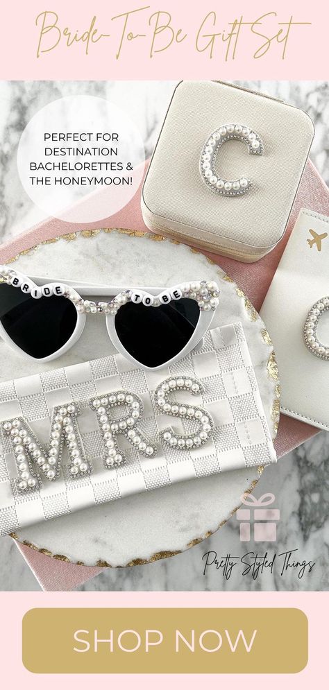 Bride to Be Gift for Bride From Bridal Party Accessories Bridal Set for Travel Wedding Set for Honeymoon Outfit Destination Bachelorette Kit - Etsy Canada Bachelorette Kit, Destination Bachelorette, Bride Gift Ideas, Bridal Party Accessories, Honeymoon Outfits, Gift For Bride, Travel Wedding, Wedding Set, Bridal Set