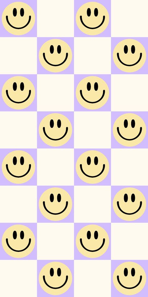 Phone Cover Wallpaper, Vibey Wallpapers, Ig Background, Wallpaper For Samsung, Smile Pattern, Checker Wallpaper, Face Wallpaper, Wallpaper Boho, Phone Things