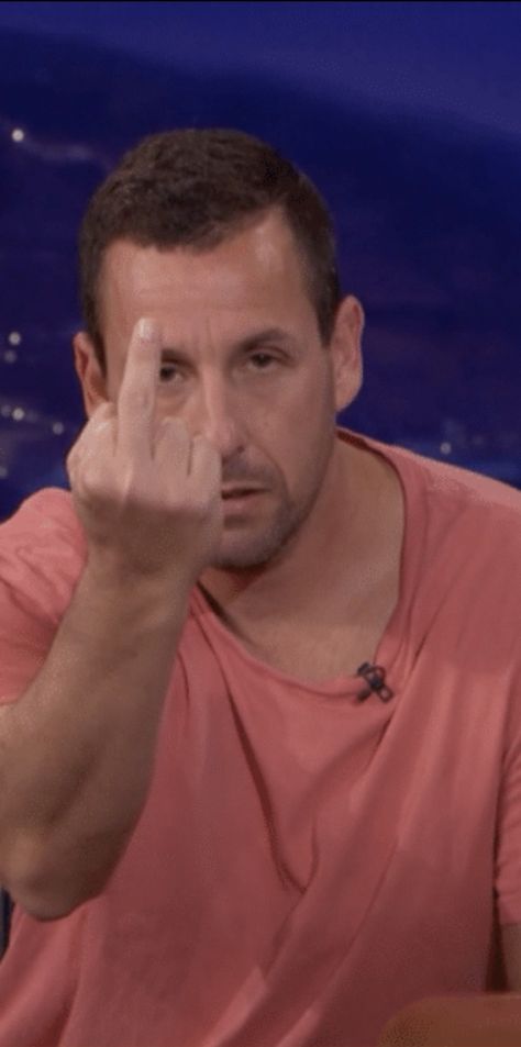 Adam Sandler Wallpaper, Adam Sanders, Finger Wallpaper, Middle Finger Wallpaper, My Spirit Animal, Adam Sandler, My Spirit, Very Funny Pictures, Really Funny Pictures