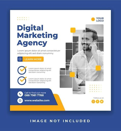 Mailer Design, Agency Social Media, Immigration Canada, Banner Design Inspiration, Business Poster, Desain Editorial, Media Poster, Banner Templates, Marketing Flyers