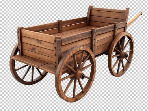 Wood Cart, Horse Wagon, Wooden Cart, Wood Toys, Wagons, Toys, Wood, Home Decor