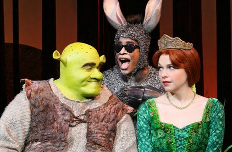 Shrek - The Musical at Winspear Opera House Shrek And Fiona, Shrek Musical, Shrek Costumes, Bryan Brown, Shrek Jr, Shrek Costume, Shrek The Musical, No Business Like Show Business, Princess Fiona