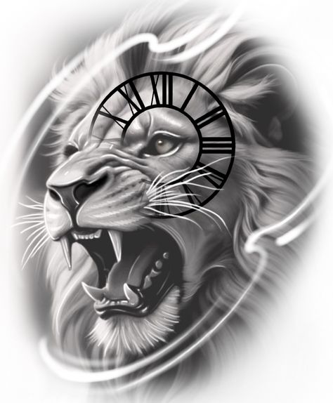 Loin Tattoos, Wild Animal Tattoos, Alchemy Elements, Tattoo Artist Tips, Arm Tattoos Drawing, Tiger Tattoo Sleeve, Bookish Tattoos, Lion Head Tattoos, Tiger Tattoo Design