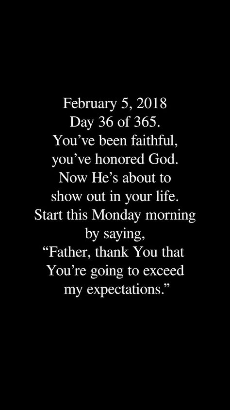 Thank you Lord for exceeding my expectations!! ❤️❤️❤️❤️❤️ Gods Promises, 365 Days, Quotes About God, Words Of Encouragement, Daily Affirmations, Trust God, Spiritual Quotes, Word Of God, Christian Quotes