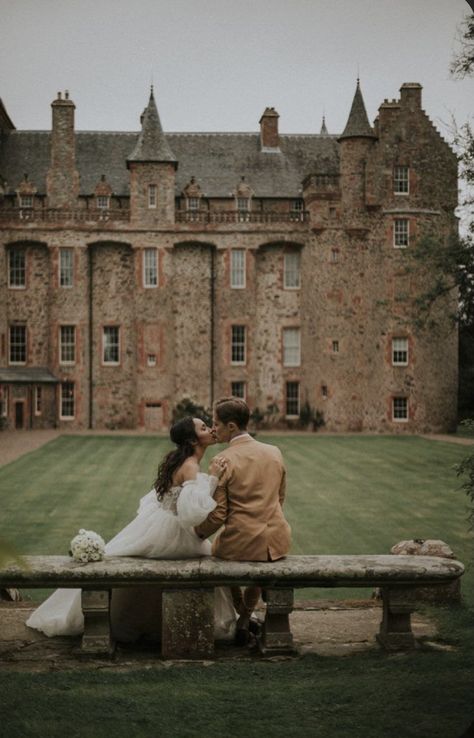 Thirlestane Castle Wedding, Wedding Photography Castle, Castle Wedding Photography, Castle Wedding Photos, Castle Wedding Aesthetic, Castle Wedding Invitations, Castle Elopement, Scottish Castle Wedding, Wedding Venues Scotland