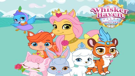 Palace Pets Birthday, Princess Pets, Whisker Haven, Disney Princess Palace Pets, Princess Palace Pets, Palace Pets, Childhood Tv Shows, Princesa Peach, Discovery Kids