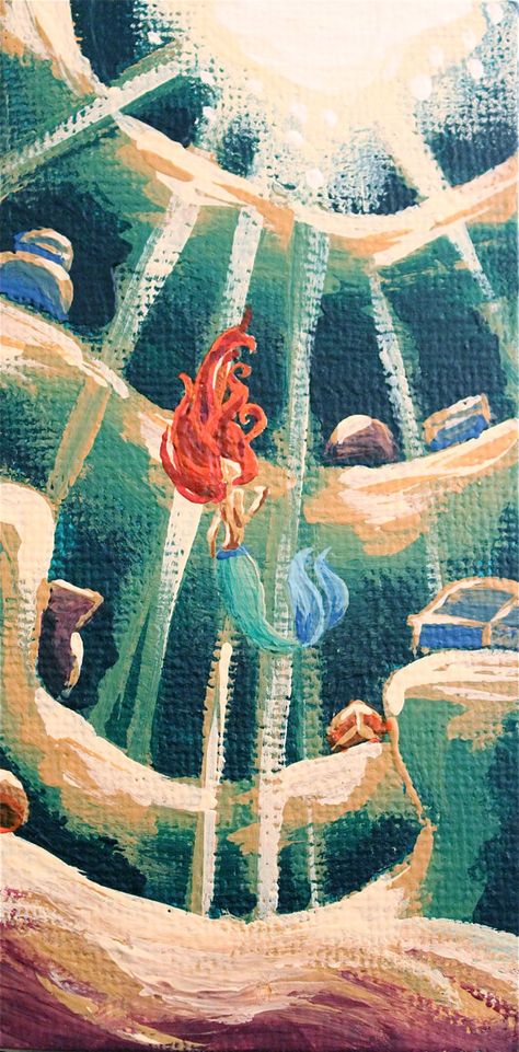 Disney Painting Ideas, Princess Canvas, Futurisme Retro, Disney Paintings, Images Disney, Disney Vintage, Pinturas Disney, Arte Sketchbook, Disney Dream