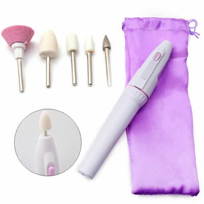 Professional Electric Nail File Drill Portable Manicure Pedicure Machine Set | eBay Pedicure Machine, Thick Nails, Electric Nail File, Nail Drill Machine, Nail Art Pen, Nail Bed, Nail Growth, Head Jewelry, Pedicure Nail Art