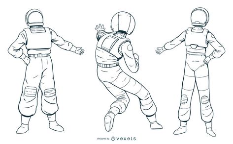 Hand drawn astronaut character pack #AD , #AD, #Sponsored, #drawn, #pack, #character, #Hand Space Themed Character, Sci Fi Drawing, Astronaut Character, Astronaut Drawing, Astronaut Illustration, Space Drawings, Astronaut Art, Body Drawing Tutorial, Space Artwork