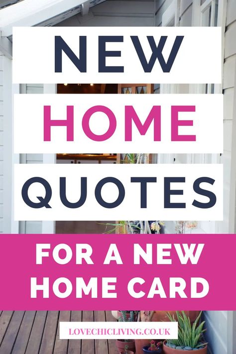 90 New Home Quotes and Messages For a Housewarming Card New House Wishes Quotes, House Warming Message, Housewarming Quotes, Moving House Quotes, New Home Messages, Housewarming Wishes, Warm Quotes, New Home Quotes, New Home Wishes