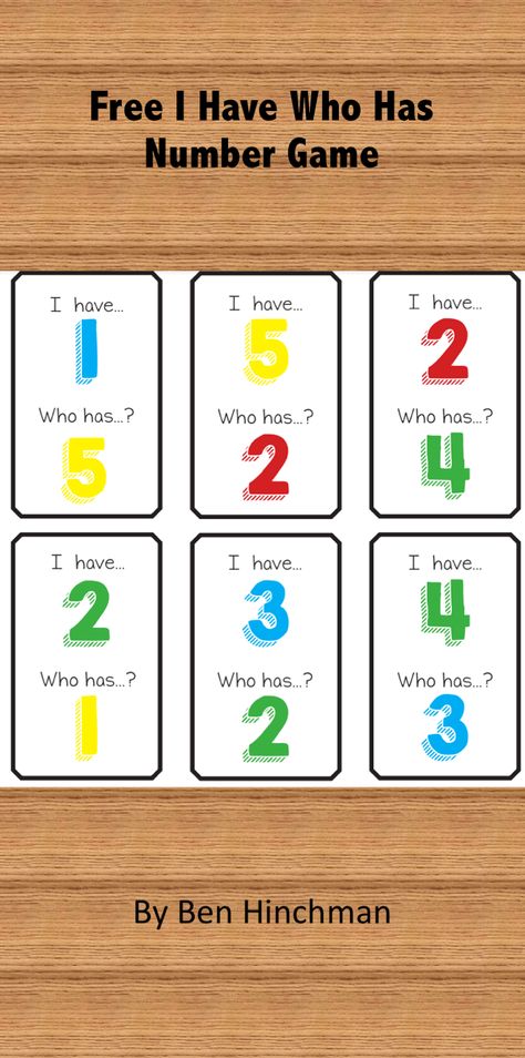 Free Game- I have.. Who has...? for numbers 1-20. Thanks to my teaching partner Ben who made this game and gave me permission to share it with all of you. I Have Who Has Numbers 1-20 Free, Counting To 30 Activities, I Have Who Has Games Free, Counting Collections, Counting Backwards, Number Game, Math Number Sense, Teaching Numbers, Math School