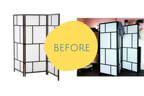 This See Through Room Divider provides subtle separation - IKEA Hackers Ikea Separation Room Dividers, Ikea Risor Room Divider Hack, Risor Room Divider, Room Divider Repurpose, Caravan Upholstery, Ikea Crates, Ikea Crib, Ikea Room Divider, Ikea Room