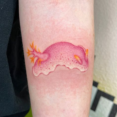 Sea Bunny Tattoo, Sea Slug Tattoo, Oceanic Tattoo, Slug Tattoo, Sea Sheep, Sea Bunnies, Ocean Things, Print Making Designs, Austin Tattoo