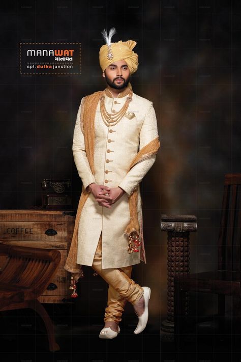 Dulha Collection | Groom Wedding Collection in Ahmedabad Wedding Dress For Groom, शादी की तस्वीरें, Indian Groom Dress, Indian Bride Poses, Sherwani For Men Wedding, Indian Bride Photography Poses, Groom Dress Men, Wedding Outfits For Groom, Indian Wedding Poses