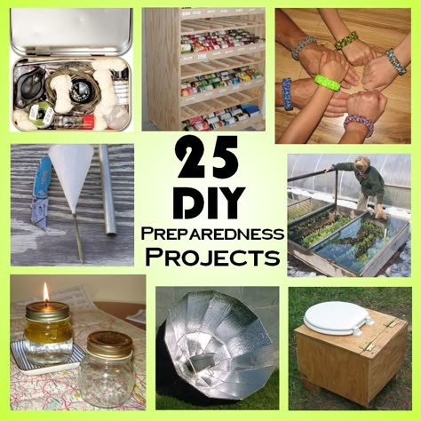 25 Really Cool DIY Survival Projects You Can Tackle In A Weekend - http://www.survivalistdaily.com/25-diy-survival-projects/ Prepping 101, Emergency Hacks, Impending Doom, Zombie Apocolypse, Survival Project, Survival Ideas, Emergency Prepardness, Doomsday Prepping, Emergency Preparation