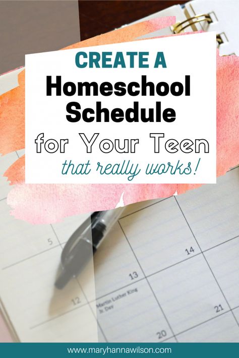 7th Grade Homeschool Schedule, Highschool Homeschool Schedule, Homeschool Schedule High School, Homeschool 8th Grade, Homeschool Schedule Preschool, Homeschool Multiple Kids, Middle School Schedule, Homeschooling Teenagers, Homeschool Daily Schedule