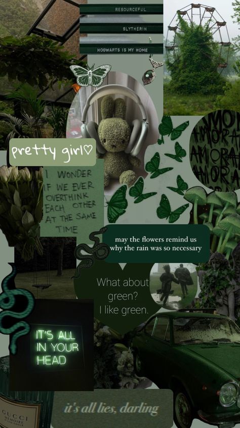 Dark Green Core Aesthetic, Pretty Wallpapers Collage, Green Wallpaper Asthetics, Clovercore Aesthetic, Green Aesthetic Pictures For Wall Collage, Dark Green Collage Wallpaper, Green Butterfly Wallpaper Aesthetic, Jade Aesthetic Wallpaper, Green City Wallpaper