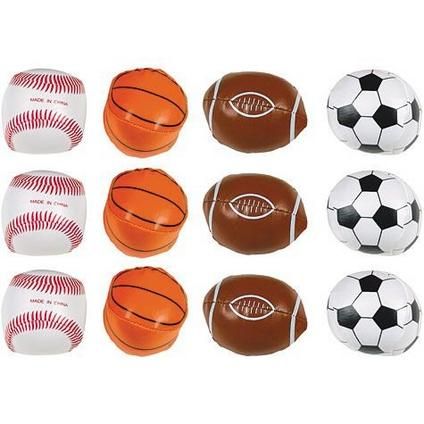 Vinyl Balls 12ct Sports Party Favors, Ball Birthday Parties, Sports Birthday Party, Ball Birthday, Party Favors For Kids Birthday, Sports Birthday, Personalized Party Favors, Sports Party, Kids Party Supplies