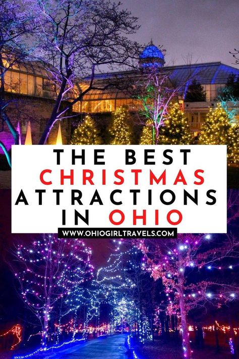 Christmas In Cleveland Ohio, Christmas In Ohio, Midwest Christmas, Things To Do Christmas, Day Trips In Ohio, Ohio Christmas, Put In Bay Ohio, Travel Therapy, Ohio Destinations