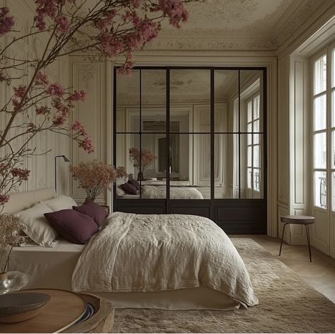 Luxurious Bedrooms Master, I Just Cant, Steel Windows, Redecorate Bedroom, New York Apartment, Dream Apartment, Dream House Interior, Apartment Inspiration, Bedroom Aesthetic