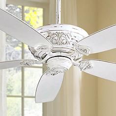 54" Minka Aire Classica Provencal Blanc Ceiling Fan Kitchen Ceiling Fan, Ceiling Fan Makeover, Traditional Ceiling Fans, Ceiling Fan Bedroom, Furniture Sketch, Farmhouse Ceiling Fan, Best Ceiling Fans, White Ceiling Fan, Ceiling Fan Design