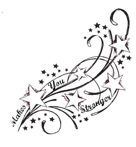 Tattoos With Stars For Women, Star Foot Tattoos, Family First Tattoo, Bird Tattoos For Women, Skull Rose Tattoos, Cowgirl Tattoos, Irish Tattoos, Tattoos With Kids Names, Star Tattoo Designs