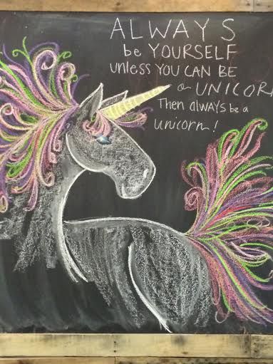 unicorn chalk art Princess Chalkboard Art, Chalk Art Birthday Ideas, Princess Chalk Art, Unicorn Chalk Art, Blackboard Chalk Art, Chalk Markers Art, Chalkboard Art Quotes, Diy Chalkboard Sign, Chalkboard Wall Art